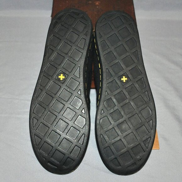 New Dr. Martens T-Bar Mary Janes Size 6 Black Canvas Woolwich Shoes - Picture 7 of 7